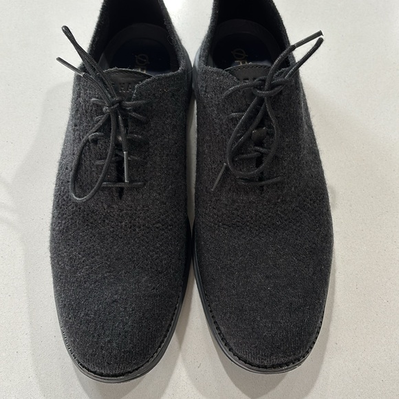 Cole Haan Charcoal Comfortable Wool Shoe size 10 - Picture 11 of 13